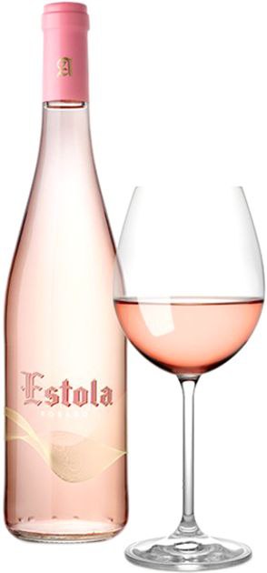 Вино рожеве сухе Rosado La Mancha DO Estola 0.75л, 12.5%